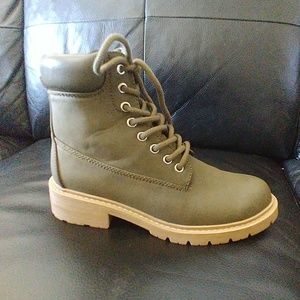 Celia military style boots